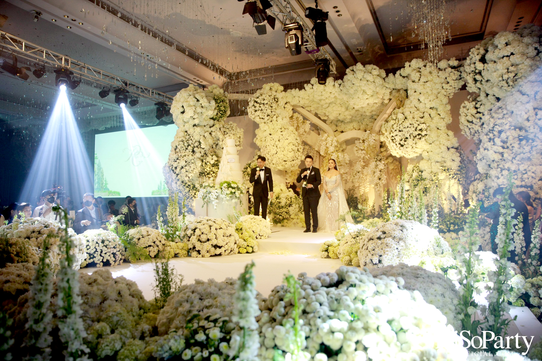 #PVRCDTheWedding งานฉลองมงคลสมรสระหว่าง พลอยวารินทร์ ทรงปกรณ์ และ ชาญเดช สัจจาไชยนนท์