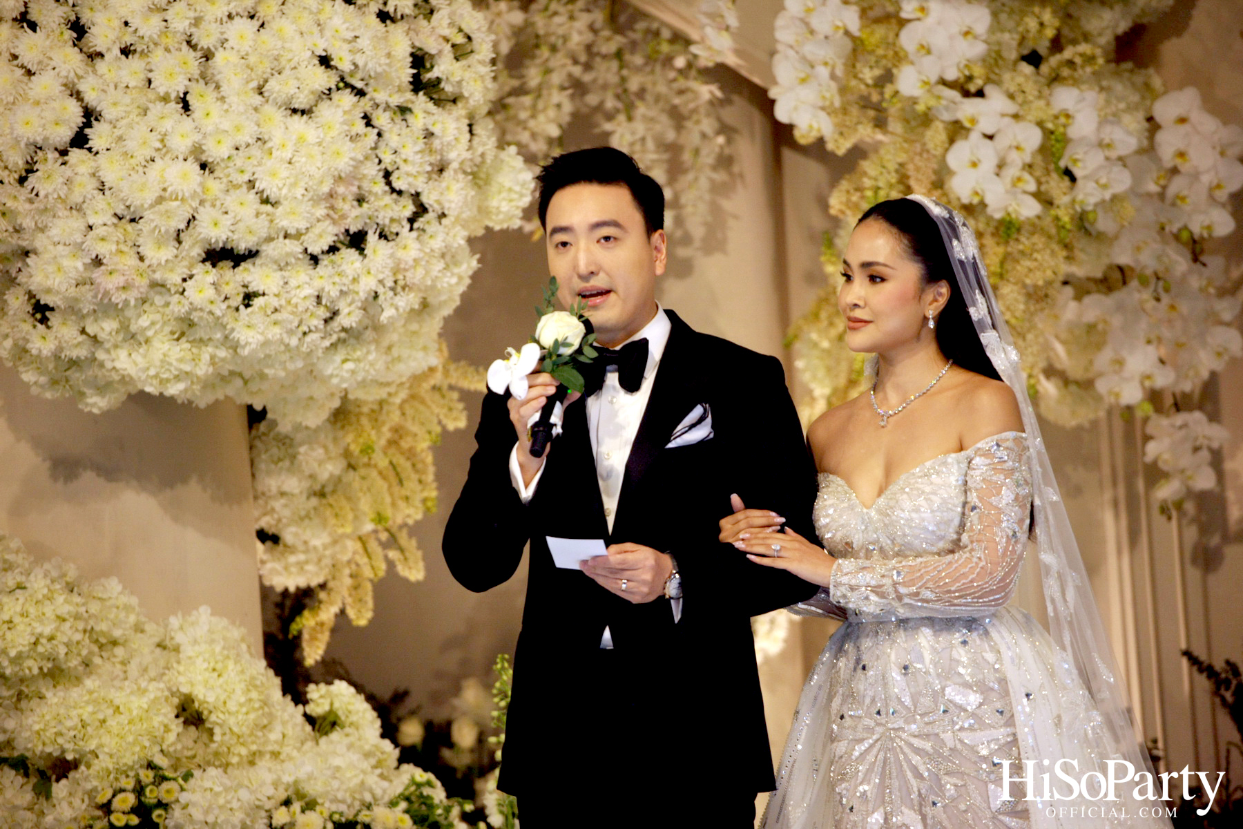 #PVRCDTheWedding งานฉลองมงคลสมรสระหว่าง พลอยวารินทร์ ทรงปกรณ์ และ ชาญเดช สัจจาไชยนนท์