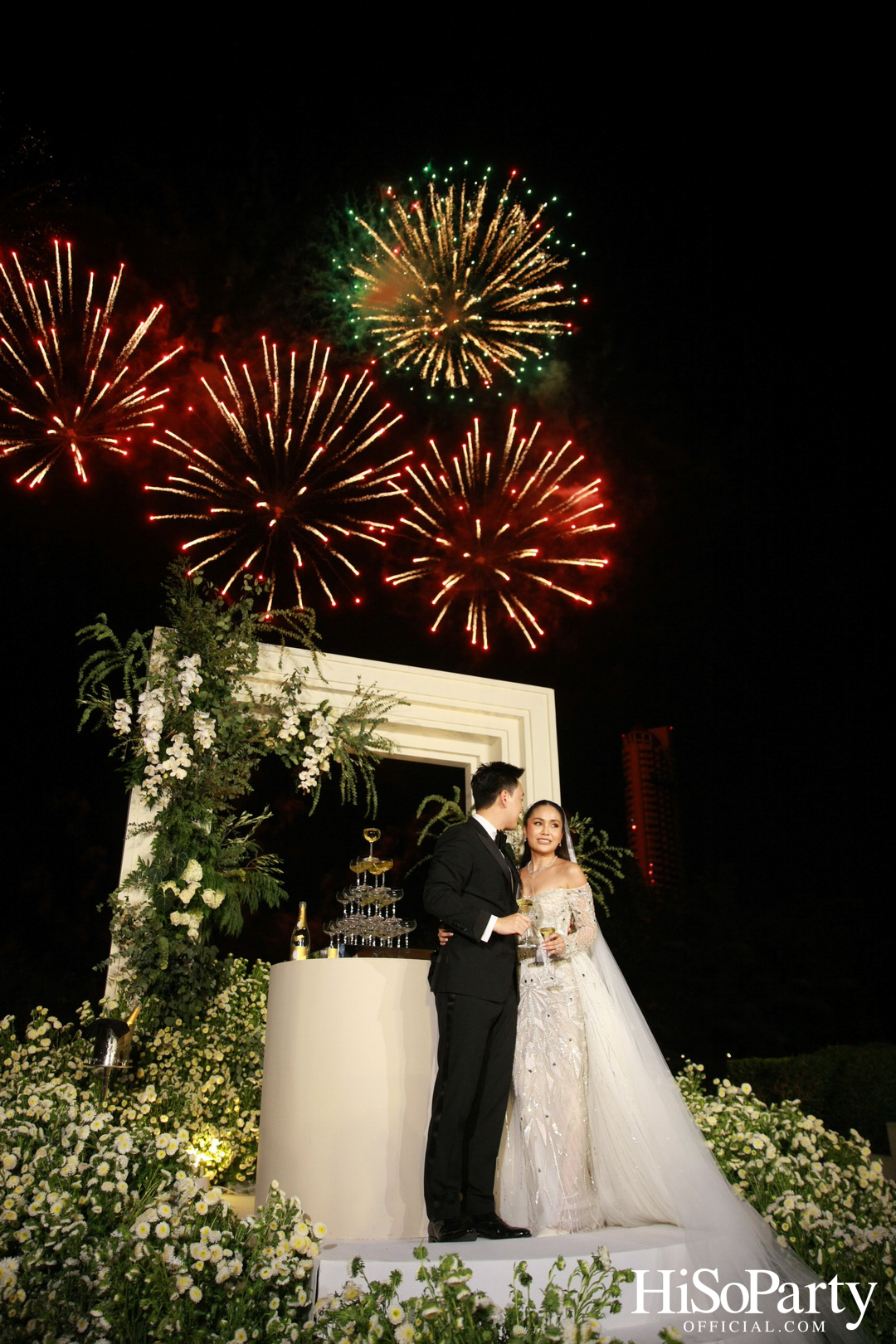 #PVRCDTheWedding งานฉลองมงคลสมรสระหว่าง พลอยวารินทร์ ทรงปกรณ์ และ ชาญเดช สัจจาไชยนนท์