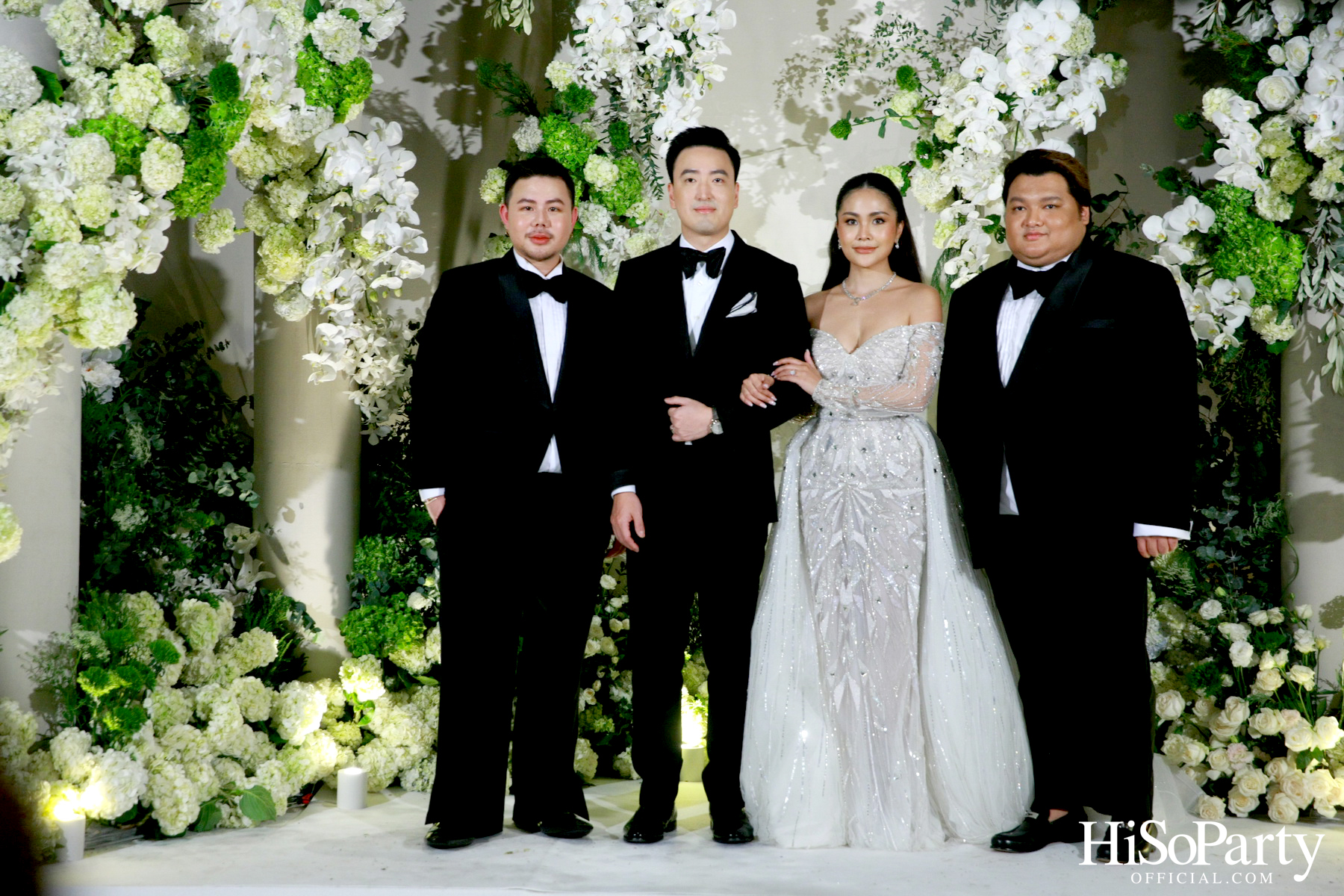 #PVRCDTheWedding งานฉลองมงคลสมรสระหว่าง พลอยวารินทร์ ทรงปกรณ์ และ ชาญเดช สัจจาไชยนนท์