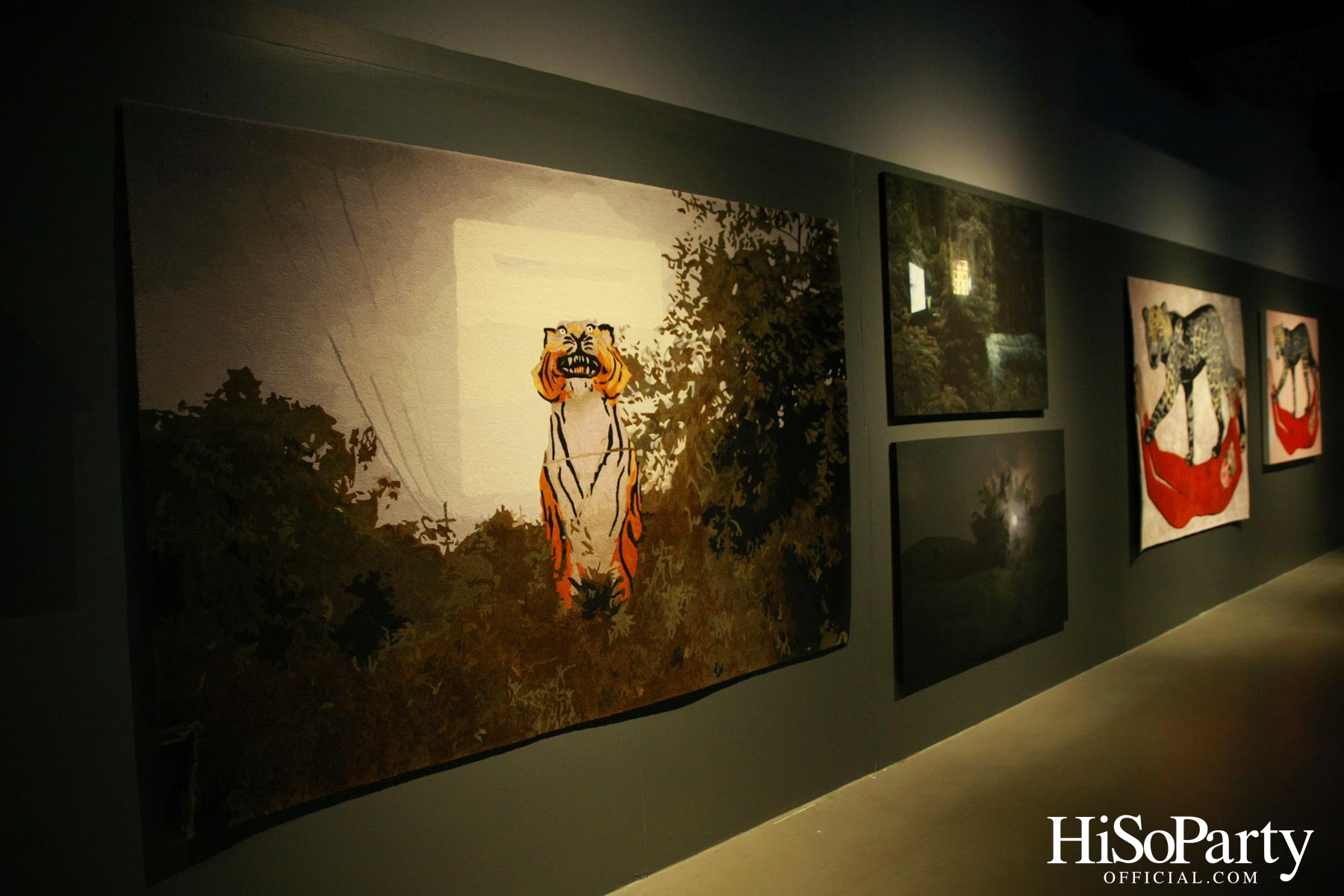 งานเปิดตัว YARN นิทรรศการกลุ่ม โดย 7 ศิลปิน ที่มาร่วมถ่ายทอดผลงานอันเป็นเอกลักษณ์ และผลงานในรูปฟอร์มของพรม