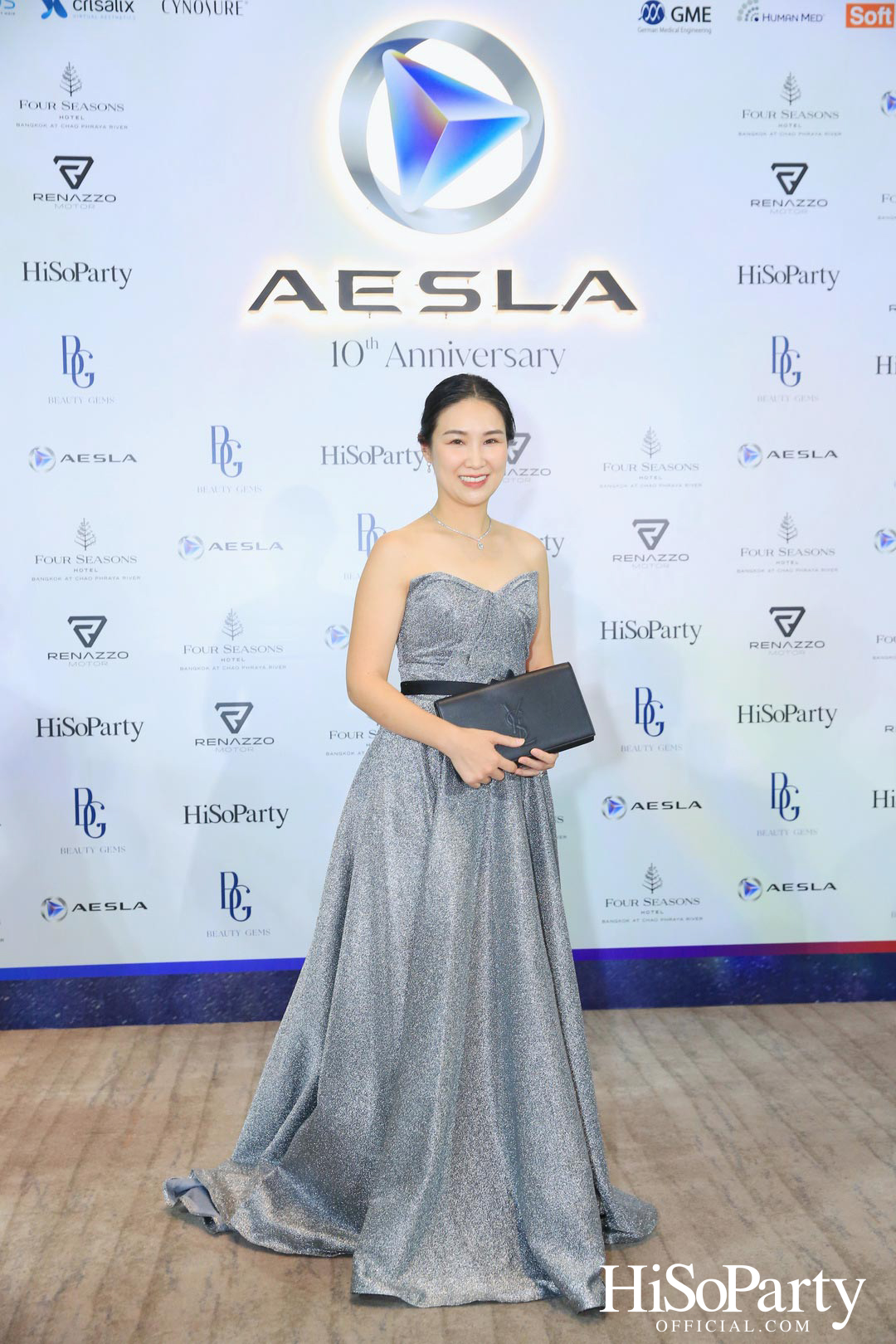 ‘THE NEW ERA OF WORLD CLASS MEDICAL AESTHETIC LASER’ งานฉลองครบรอบ 10 ปี ‘AESLA’