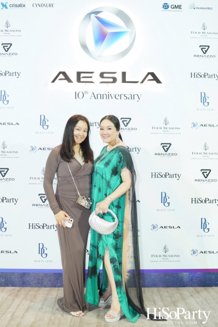 ‘THE NEW ERA OF WORLD CLASS MEDICAL AESTHETIC LASER’ งานฉลองครบรอบ 10 ปี ‘AESLA’