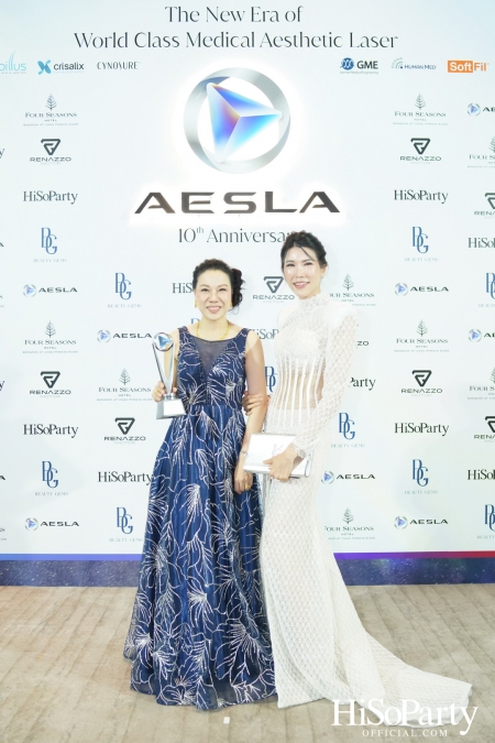 ‘THE NEW ERA OF WORLD CLASS MEDICAL AESTHETIC LASER’ งานฉลองครบรอบ 10 ปี ‘AESLA’