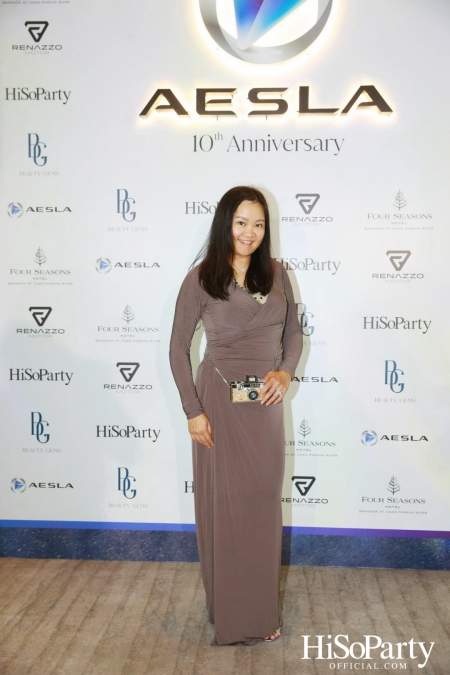 ‘THE NEW ERA OF WORLD CLASS MEDICAL AESTHETIC LASER’ งานฉลองครบรอบ 10 ปี ‘AESLA’