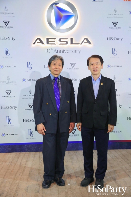 ‘THE NEW ERA OF WORLD CLASS MEDICAL AESTHETIC LASER’ งานฉลองครบรอบ 10 ปี ‘AESLA’