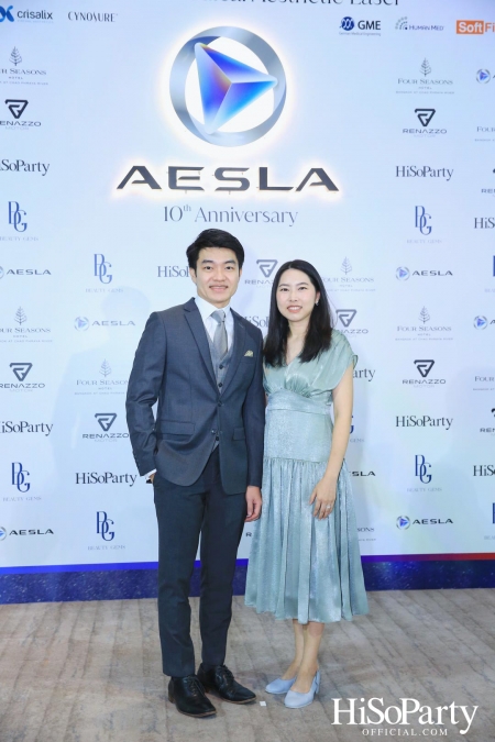 ‘THE NEW ERA OF WORLD CLASS MEDICAL AESTHETIC LASER’ งานฉลองครบรอบ 10 ปี ‘AESLA’