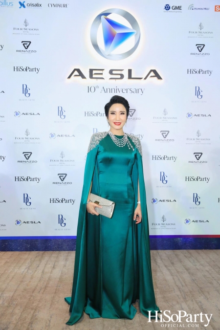 ‘THE NEW ERA OF WORLD CLASS MEDICAL AESTHETIC LASER’ งานฉลองครบรอบ 10 ปี ‘AESLA’