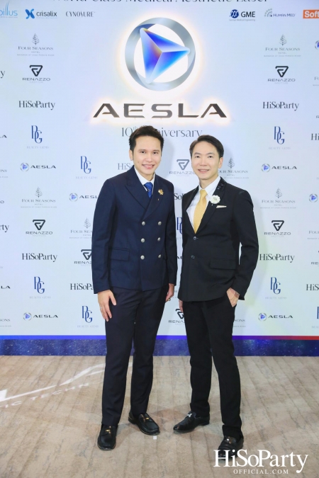 ‘THE NEW ERA OF WORLD CLASS MEDICAL AESTHETIC LASER’ งานฉลองครบรอบ 10 ปี ‘AESLA’