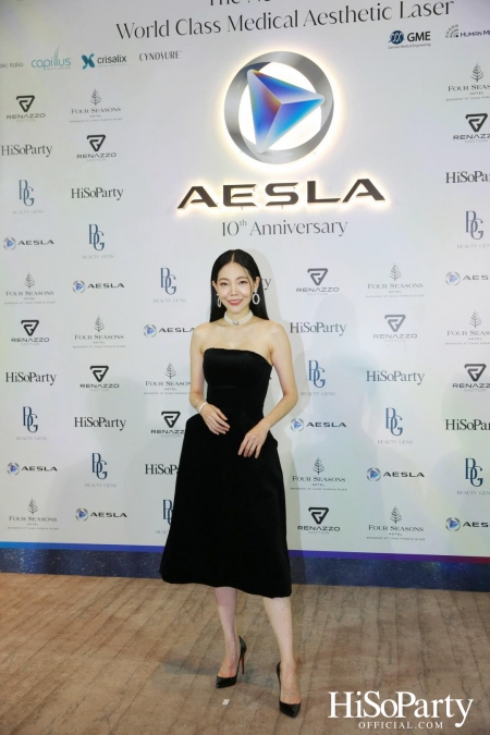 ‘THE NEW ERA OF WORLD CLASS MEDICAL AESTHETIC LASER’ งานฉลองครบรอบ 10 ปี ‘AESLA’