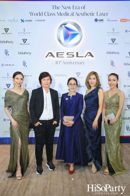 ‘THE NEW ERA OF WORLD CLASS MEDICAL AESTHETIC LASER’ งานฉลองครบรอบ 10 ปี ‘AESLA’