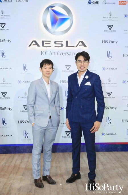 ‘THE NEW ERA OF WORLD CLASS MEDICAL AESTHETIC LASER’ งานฉลองครบรอบ 10 ปี ‘AESLA’