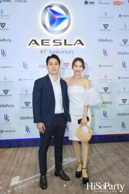 ‘THE NEW ERA OF WORLD CLASS MEDICAL AESTHETIC LASER’ งานฉลองครบรอบ 10 ปี ‘AESLA’