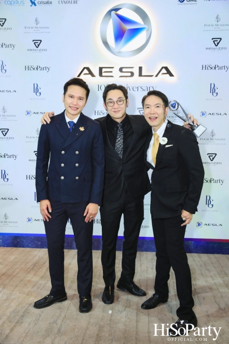 ‘THE NEW ERA OF WORLD CLASS MEDICAL AESTHETIC LASER’ งานฉลองครบรอบ 10 ปี ‘AESLA’