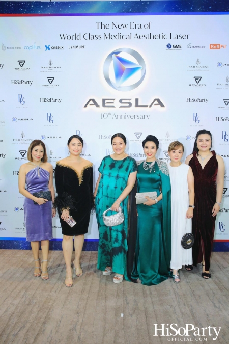 ‘THE NEW ERA OF WORLD CLASS MEDICAL AESTHETIC LASER’ งานฉลองครบรอบ 10 ปี ‘AESLA’