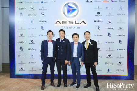 ‘THE NEW ERA OF WORLD CLASS MEDICAL AESTHETIC LASER’ งานฉลองครบรอบ 10 ปี ‘AESLA’