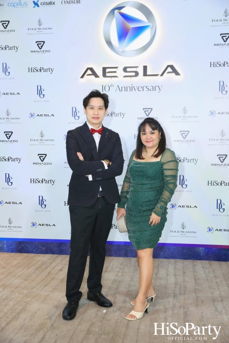 ‘THE NEW ERA OF WORLD CLASS MEDICAL AESTHETIC LASER’ งานฉลองครบรอบ 10 ปี ‘AESLA’