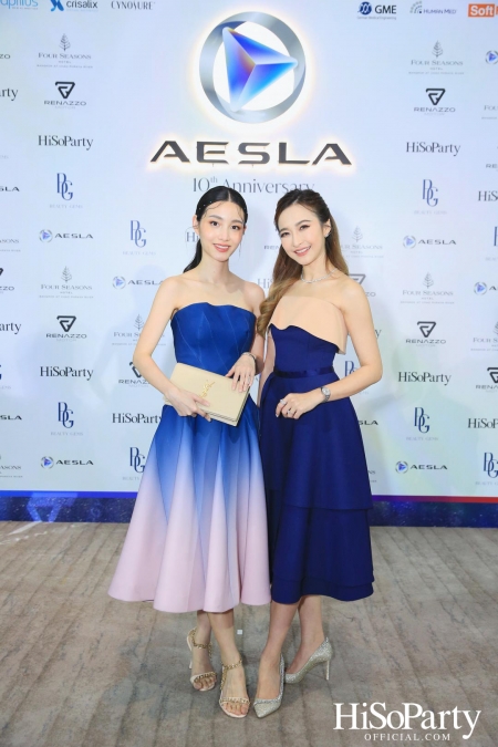 ‘THE NEW ERA OF WORLD CLASS MEDICAL AESTHETIC LASER’ งานฉลองครบรอบ 10 ปี ‘AESLA’