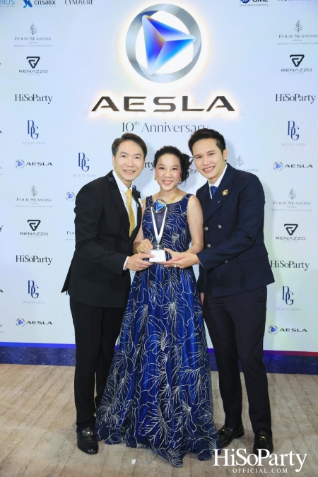 ‘THE NEW ERA OF WORLD CLASS MEDICAL AESTHETIC LASER’ งานฉลองครบรอบ 10 ปี ‘AESLA’