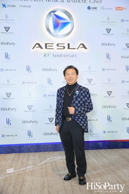 ‘THE NEW ERA OF WORLD CLASS MEDICAL AESTHETIC LASER’ งานฉลองครบรอบ 10 ปี ‘AESLA’