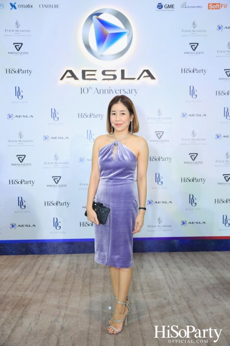 ‘THE NEW ERA OF WORLD CLASS MEDICAL AESTHETIC LASER’ งานฉลองครบรอบ 10 ปี ‘AESLA’