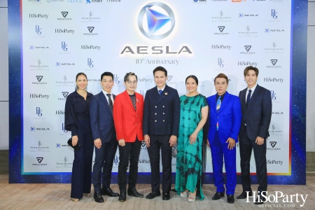 ‘THE NEW ERA OF WORLD CLASS MEDICAL AESTHETIC LASER’ งานฉลองครบรอบ 10 ปี ‘AESLA’