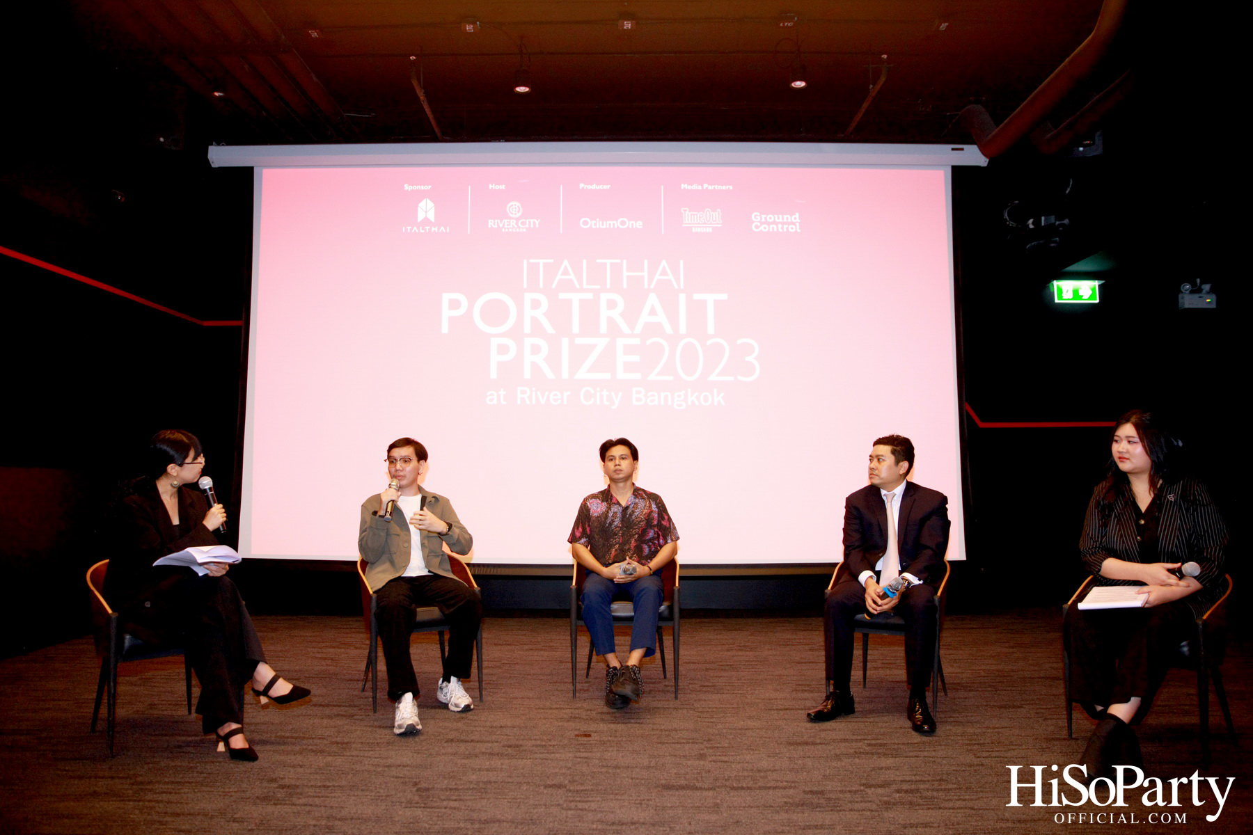 งานแถลงข่าว ItalThai Portrait Prize 2023 งานประกวดวาดภาพพอร์ตเทรตระดับประเทศ