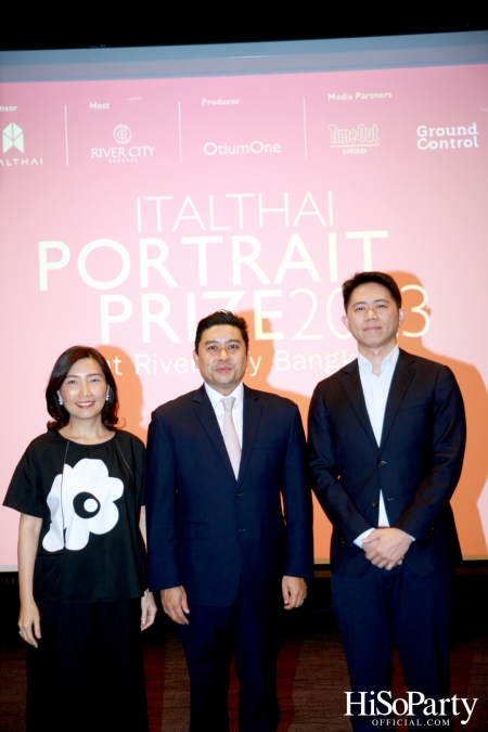 งานแถลงข่าว ItalThai Portrait Prize 2023 งานประกวดวาดภาพพอร์ตเทรตระดับประเทศ