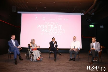 งานแถลงข่าว ItalThai Portrait Prize 2023 งานประกวดวาดภาพพอร์ตเทรตระดับประเทศ