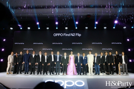 งานแถลงข่าวเปิดตัว ‘OPPO Find N2 Flip’ และ ‘OPPO Pad Air แท็บเล็ตสีใหม่’