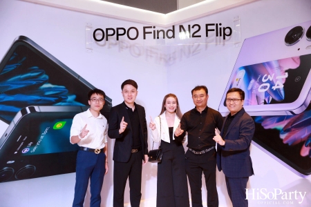 งานแถลงข่าวเปิดตัว ‘OPPO Find N2 Flip’ และ ‘OPPO Pad Air แท็บเล็ตสีใหม่’