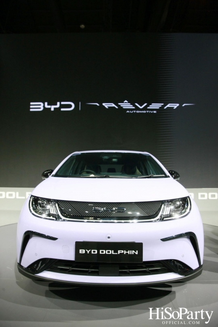 BYD เปิดตัว DOLPHIN EV พวงมาลัยขวา รถไฟฟ้า 100% รุ่นใหม่ล่าสุด ในงานบางกอก อินเตอร์เนชั่นแนล มอเตอร์โชว์ ครั้งที่ 44