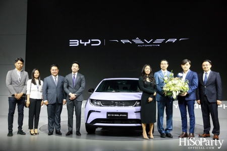 BYD เปิดตัว DOLPHIN EV พวงมาลัยขวา รถไฟฟ้า 100% รุ่นใหม่ล่าสุด ในงานบางกอก อินเตอร์เนชั่นแนล มอเตอร์โชว์ ครั้งที่ 44