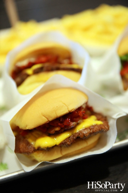 งานเปิดตัว Shake Shack ร้านเบอร์เกอร์ชื่อดังจากมหานครนิวยอร์ก