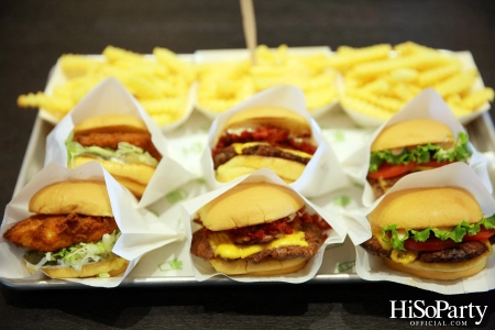 งานเปิดตัว Shake Shack ร้านเบอร์เกอร์ชื่อดังจากมหานครนิวยอร์ก