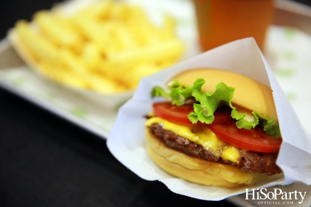 งานเปิดตัว Shake Shack ร้านเบอร์เกอร์ชื่อดังจากมหานครนิวยอร์ก