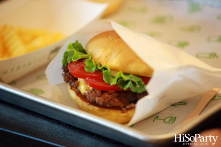 งานเปิดตัว Shake Shack ร้านเบอร์เกอร์ชื่อดังจากมหานครนิวยอร์ก