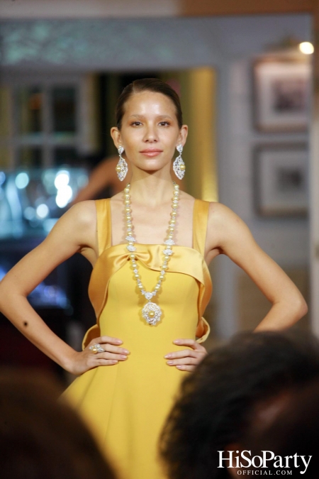 EVENING GOWN WITH DIAMOND ON THE RED CARPET