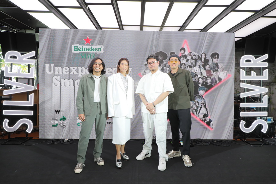 ไฮเนเก้น ซิลเวอร์ ร่วมกับ 3 ค่ายเพลงดังรวมพลศิลปินคนรุ่นใหม่ออนทัวร์แจกประสบการณ์ทางดนตรีแบบไม่ซ้ำใคร