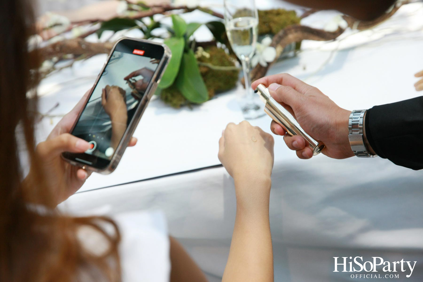 งานเปิดตัวผลิตภัณฑ์ Orchidée Impériale Micro-Lift Concentrate