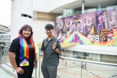 นฤมิตไพรด์ เปิดภาพศิลปะสุดปังบนผนังหอศิลป์ (BACC) ต้อนรับ Pride Month