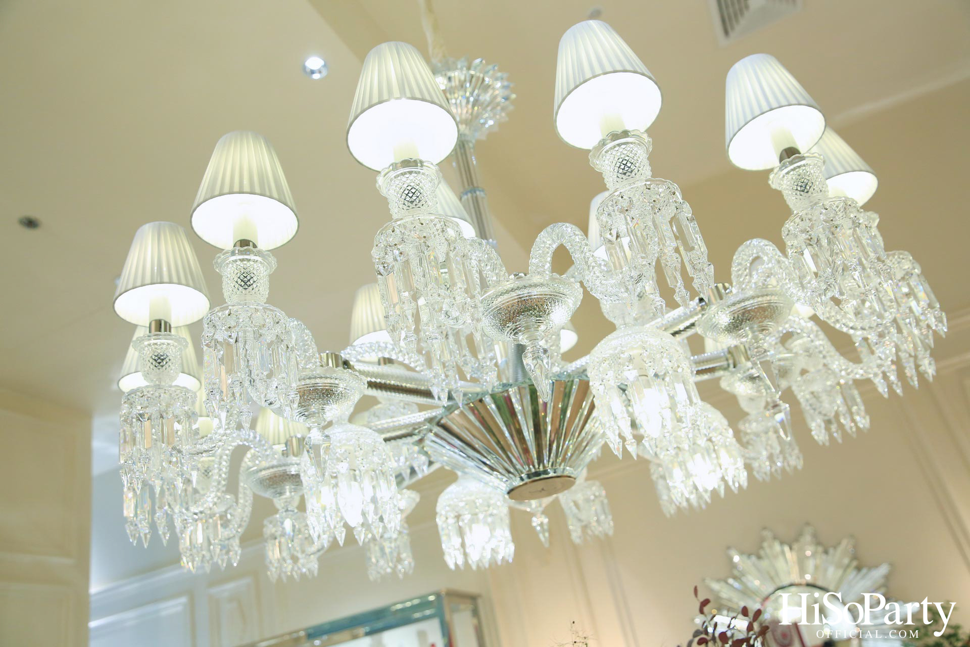 งานเปิดร้าน Baccarat Boutique @Siam Paragon พร้อมเผยโฉมคอลเลกชั่นเครื่องแก้วเจียระไนชั้นสูง