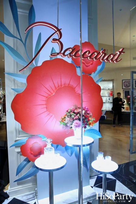 งานเปิดร้าน Baccarat Boutique @Siam Paragon พร้อมเผยโฉมคอลเลกชั่นเครื่องแก้วเจียระไนชั้นสูง