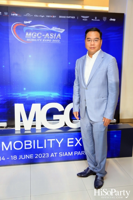 งานแถลงข่าว MGC-ASIA Mobility Expo 2023