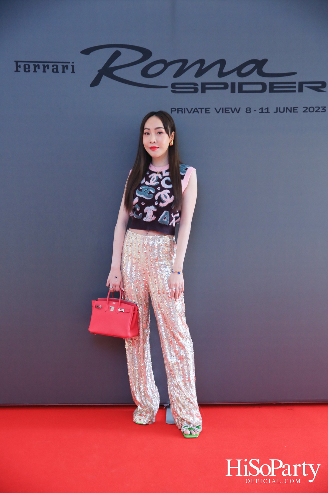 Private View Ferrari Roma Spider for HiSoParty