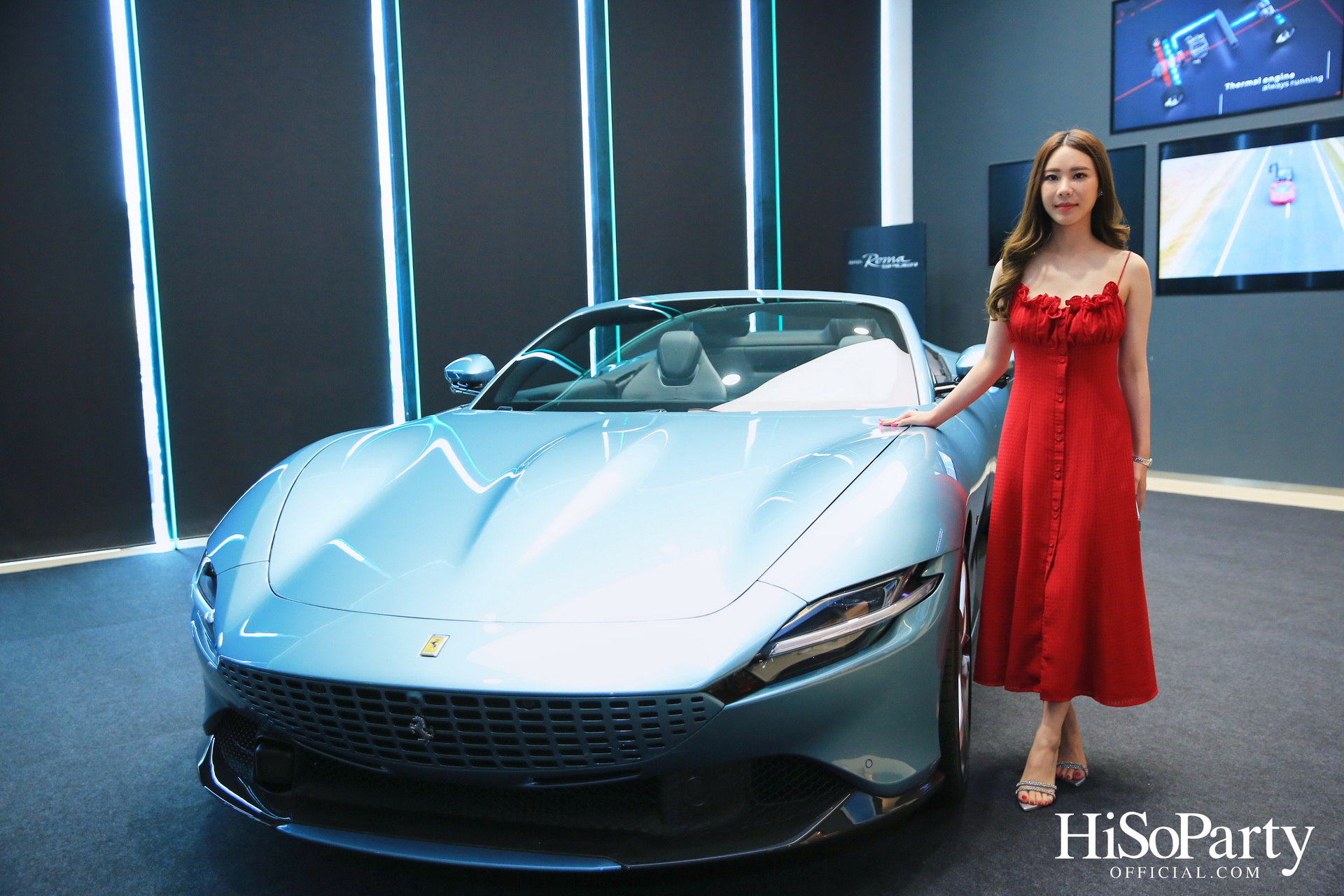 Private View Ferrari Roma Spider for HiSoParty