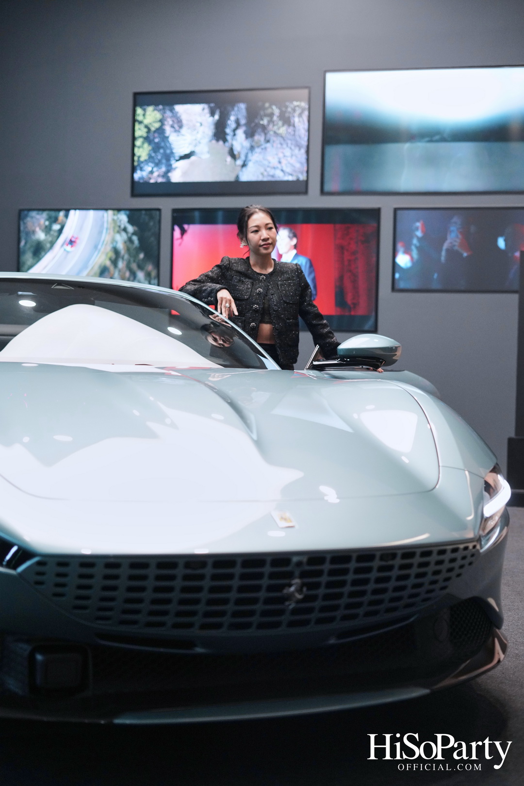 Private View Ferrari Roma Spider for HiSoParty