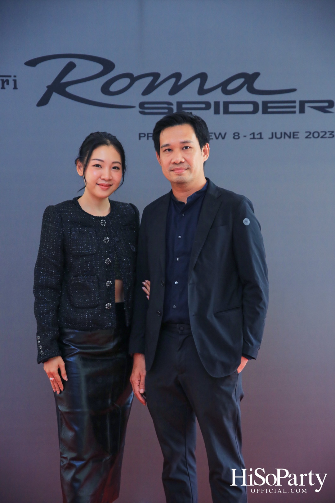 Private View Ferrari Roma Spider for HiSoParty