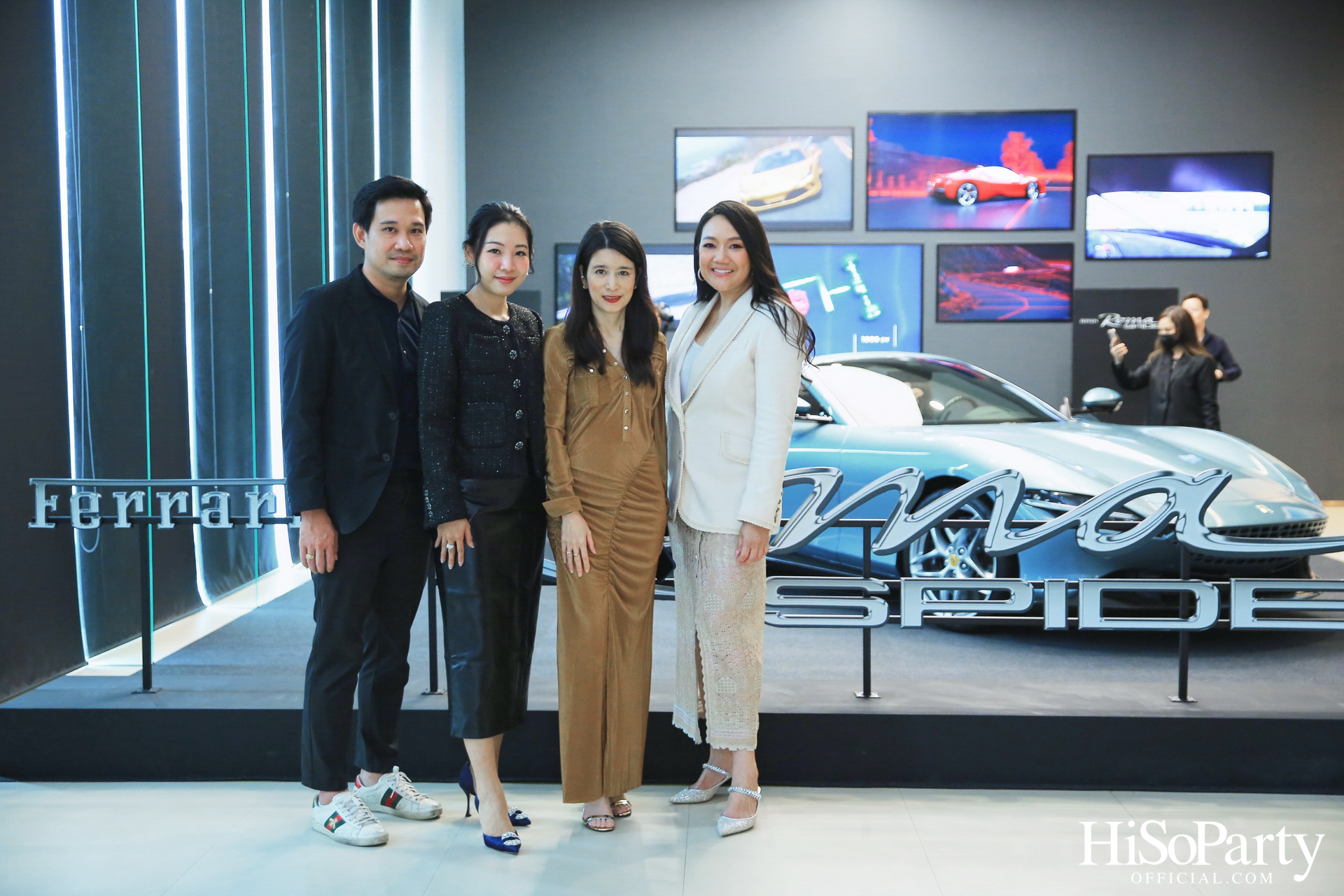 Private View Ferrari Roma Spider for HiSoParty