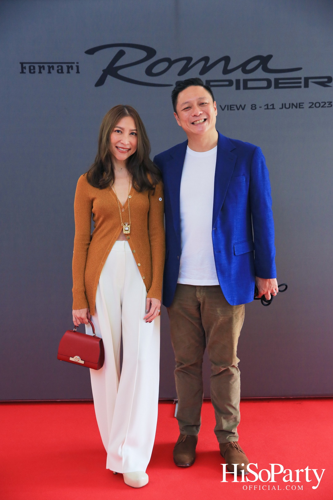 Private View Ferrari Roma Spider for HiSoParty